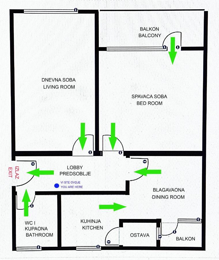 Apartmant Borna Слунь Екстер'єр фото